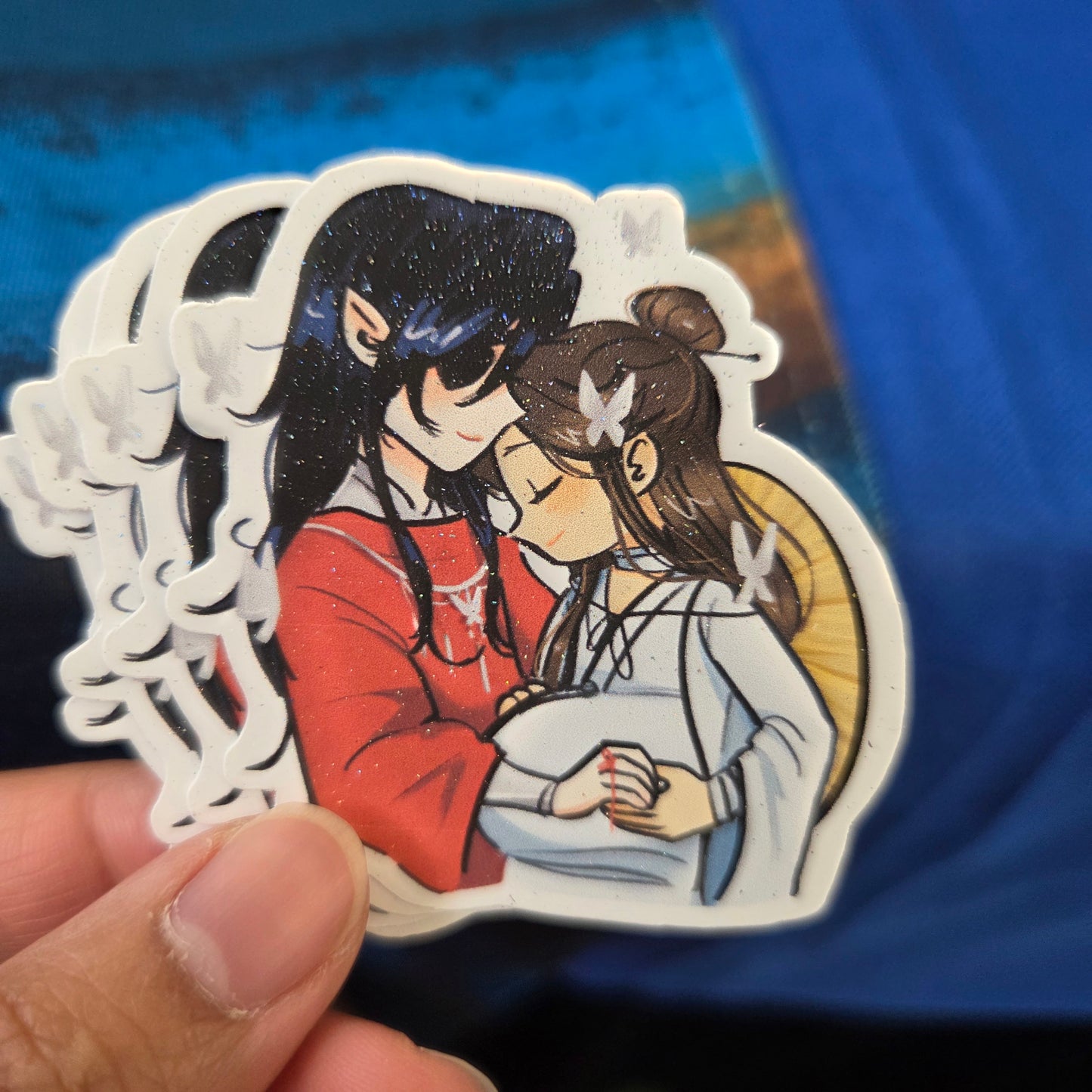 Heaven Official's Blessing HuaLian Glitter Sticker