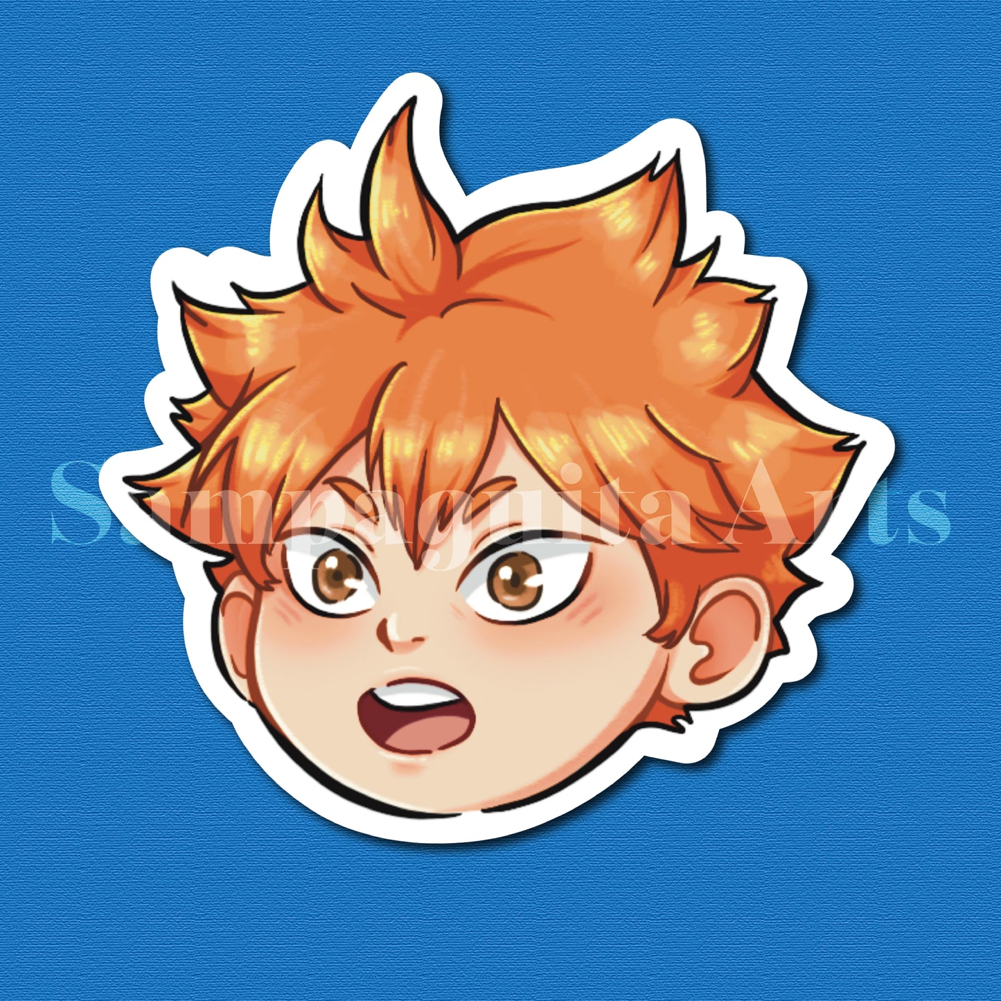 Haikyuu!! Hinata Glitter Sticker