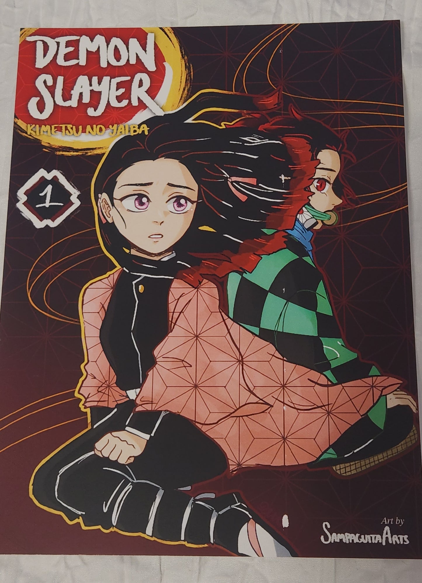 Demon Slayer AU Print