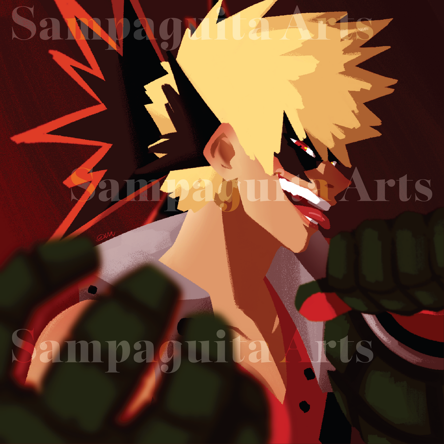 My Hero Academia Bakugo Katsuki Print