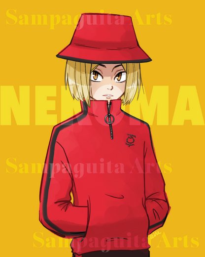 Haikyuu!! Kenma Print